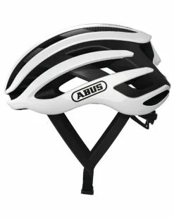 Abus AirBreaker Casco Strada, Bianco Polare