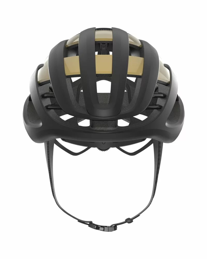 Abus AirBreaker Casco Strada, Nero/Oro 4 Abus AirBreaker Casco Strada, Nero/Oro - immagine 2