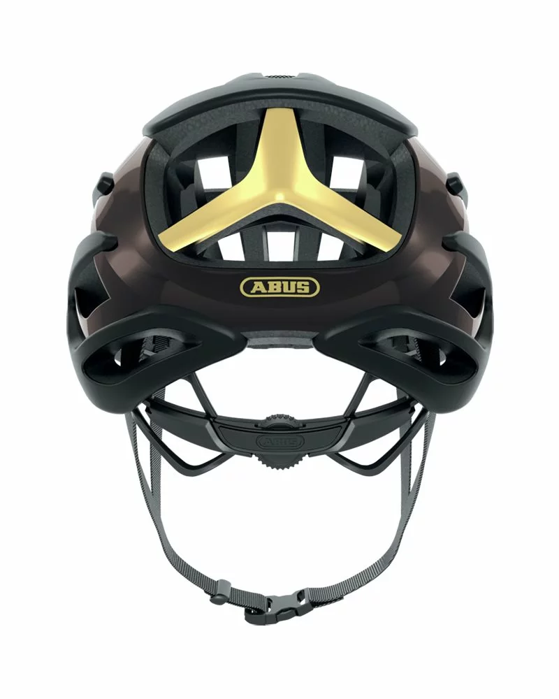 Abus AirBreaker Casco Strada, Nero/Oro 5 Abus AirBreaker Casco Strada, Nero/Oro - immagine 3