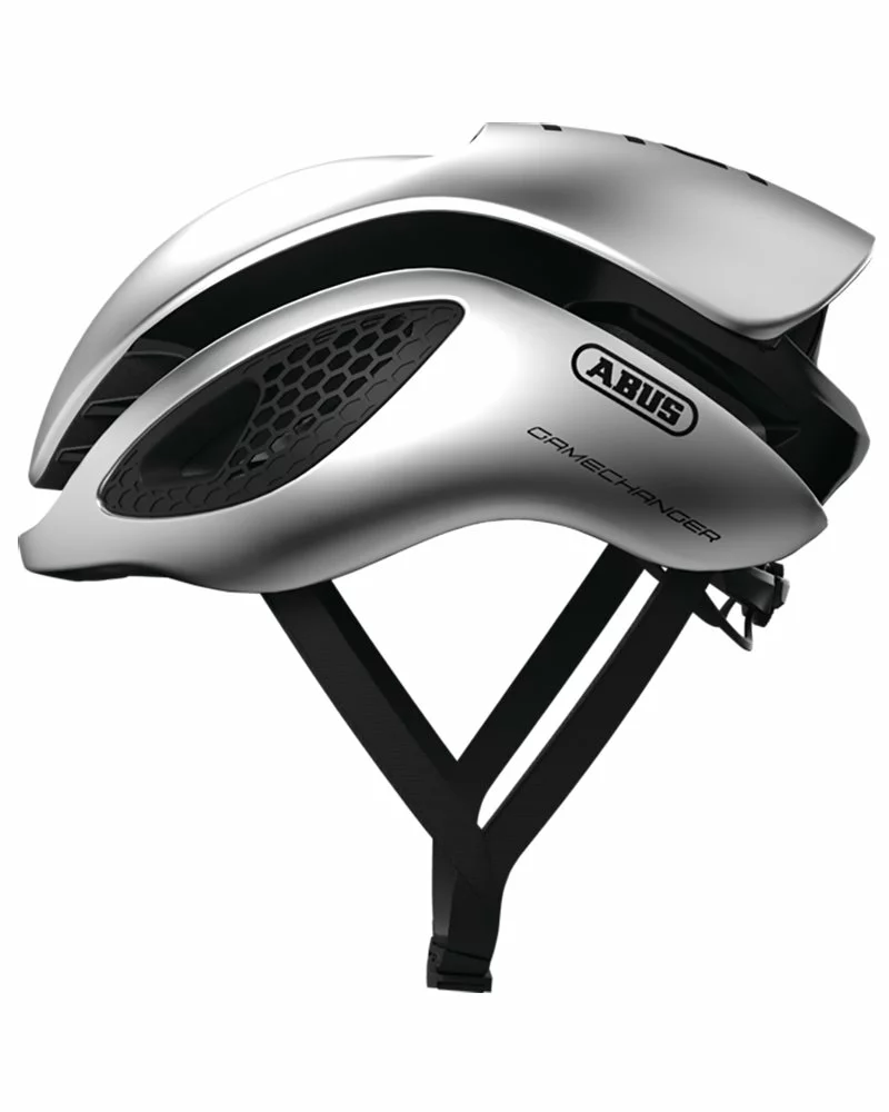 Abus GameChanger Casco Strada, Argento Brillante 3 Abus GameChanger Casco Strada, Argento Brillante