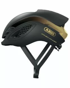 Abus GameChanger Casco Strada, Nero/Oro