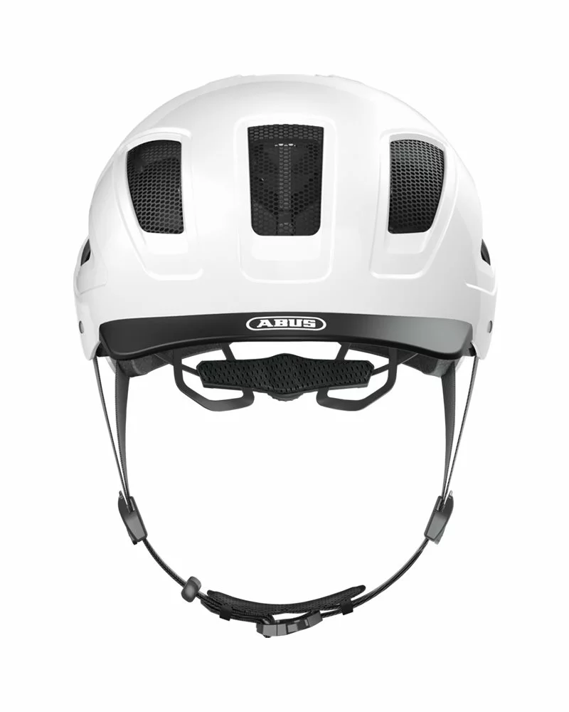 Abus Hyban 2.0 Casco Urban, Bianco Polare 4 Abus Hyban 2.0 Casco Urban, Bianco Polare - immagine 2