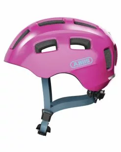 Abus Youn-I 2.0 Casco Kids, Sparkling Pink