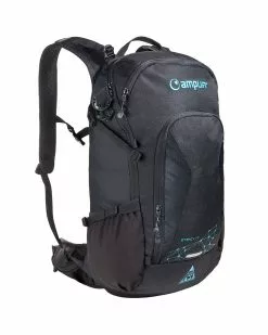 Amplifi Etrack 17 Zaino E-Bike Paraschiena SAS-TEC, Stealth/Black