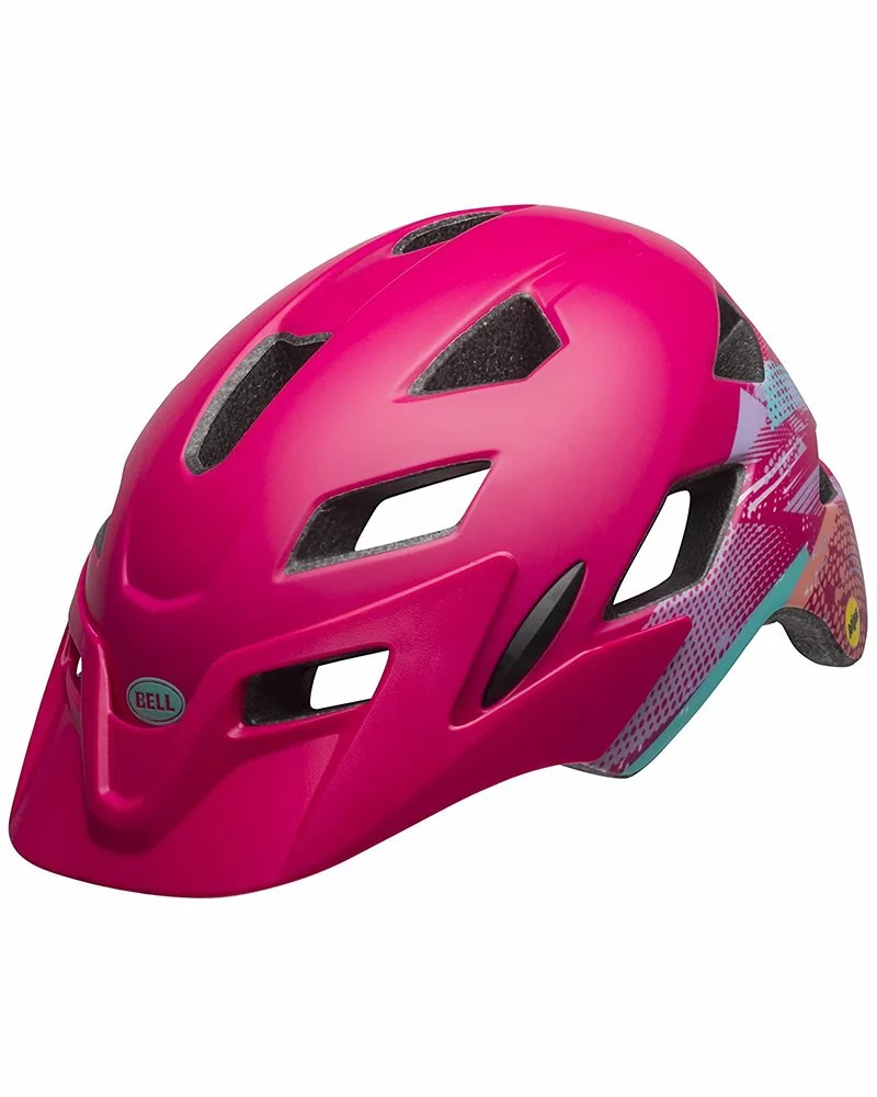 Bell Sidetrack Casco Kids, Gnarly Berry - Opaco 4 Bell Sidetrack Casco Kids, Gnarly Berry - Opaco - immagine 2
