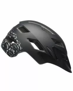 Bell Sidetrack Casco Kids, Nero/Argento - Opaco