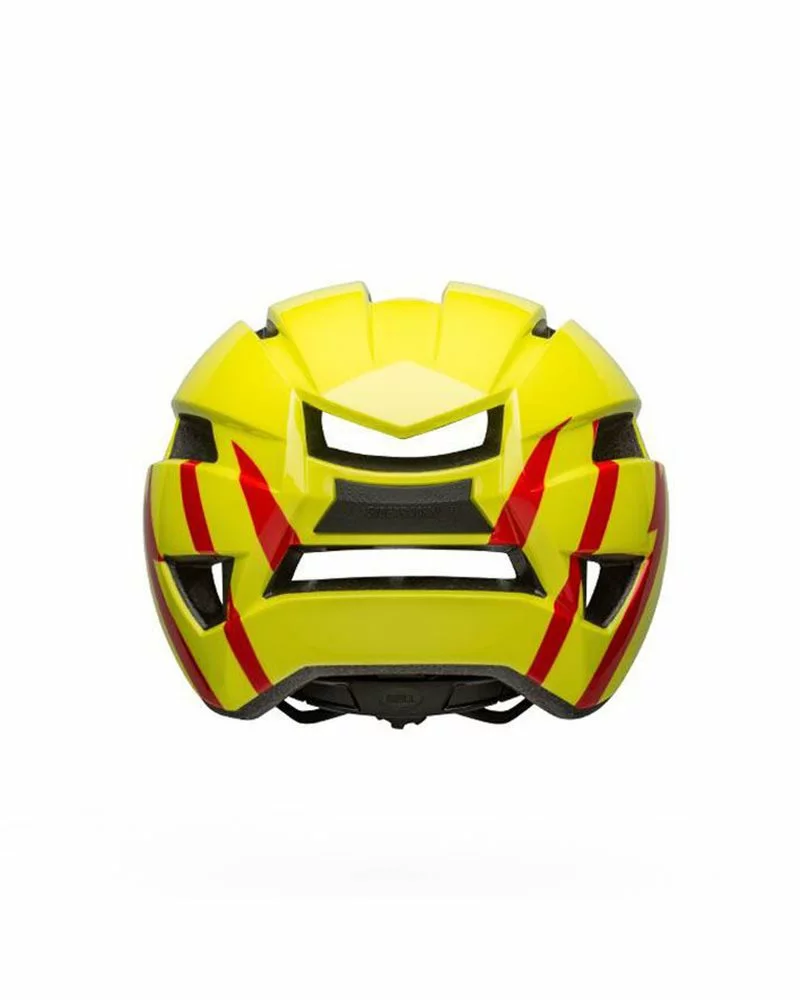 Bell Sidetrack II Casco Kids, Strike Hi-Viz/Red - Lucido 7 Bell Sidetrack II Casco Kids, Strike Hi-Viz/Red - Lucido - immagine 5