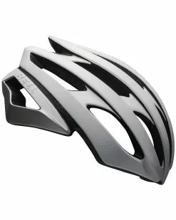 Bell Stratus MIPS Casco Strada, Bianco/Argento - Opaco/Lucido
