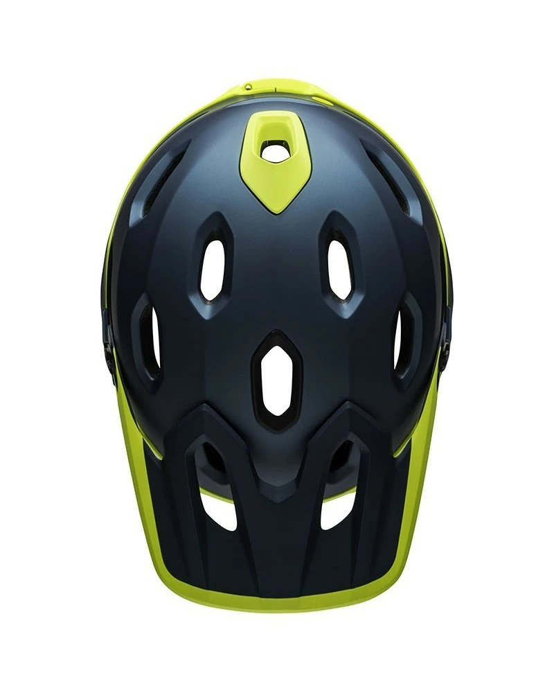 Bell Super DH Spherical MIPS Casco MTB, Blu/Hi-Viz - Opaco/Lucido 8 Bell Super DH Spherical MIPS Casco MTB, Blu/Hi-Viz - Opaco/Lucido - immagine 6