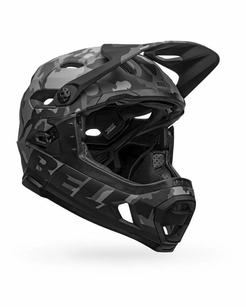 Bell Super DH Spherical MIPS Casco MTB, Nero Camo - Opaco/Lucido 4 Bell Super DH Spherical MIPS Casco MTB, Nero Camo - Opaco/Lucido - immagine 2
