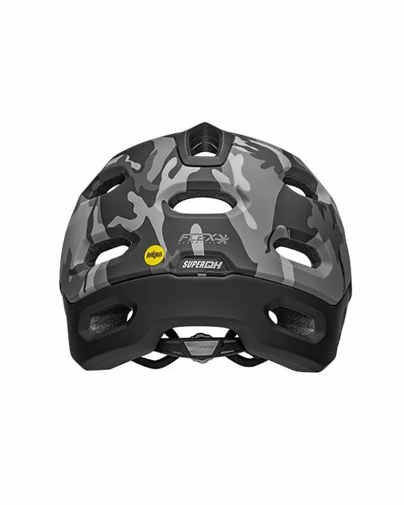 Bell Super DH Spherical MIPS Casco MTB, Nero Camo - Opaco/Lucido 13 Bell Super DH Spherical MIPS Casco MTB, Nero Camo - Opaco/Lucido - immagine 11