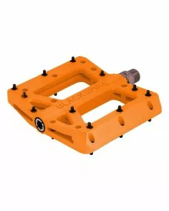 Blackspire Coppia Pedali Nylotrax Arancio Per Enduro/Freeride, Corpo In Nylon