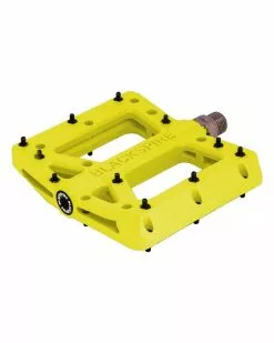 Blackspire Coppia Pedali Nylotrax Gialli Per Enduro/Freeride, Corpo In Nylon