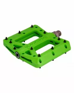 Blackspire Coppia Pedali Nylotrax Lime Green Per Enduro/Freeride, Corpo In Nylon