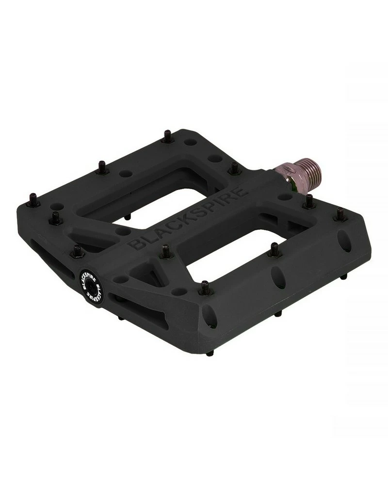 Blackspire Coppia Pedali Nylotrax Neri Per Enduro/Freeride, Corpo In Nylon 3 Blackspire Coppia Pedali Nylotrax Neri Per Enduro/Freeride, Corpo In Nylon