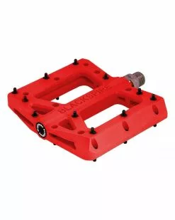 Blackspire Coppia Pedali Nylotrax Rossi Per Enduro/Freeride, Corpo In Nylon