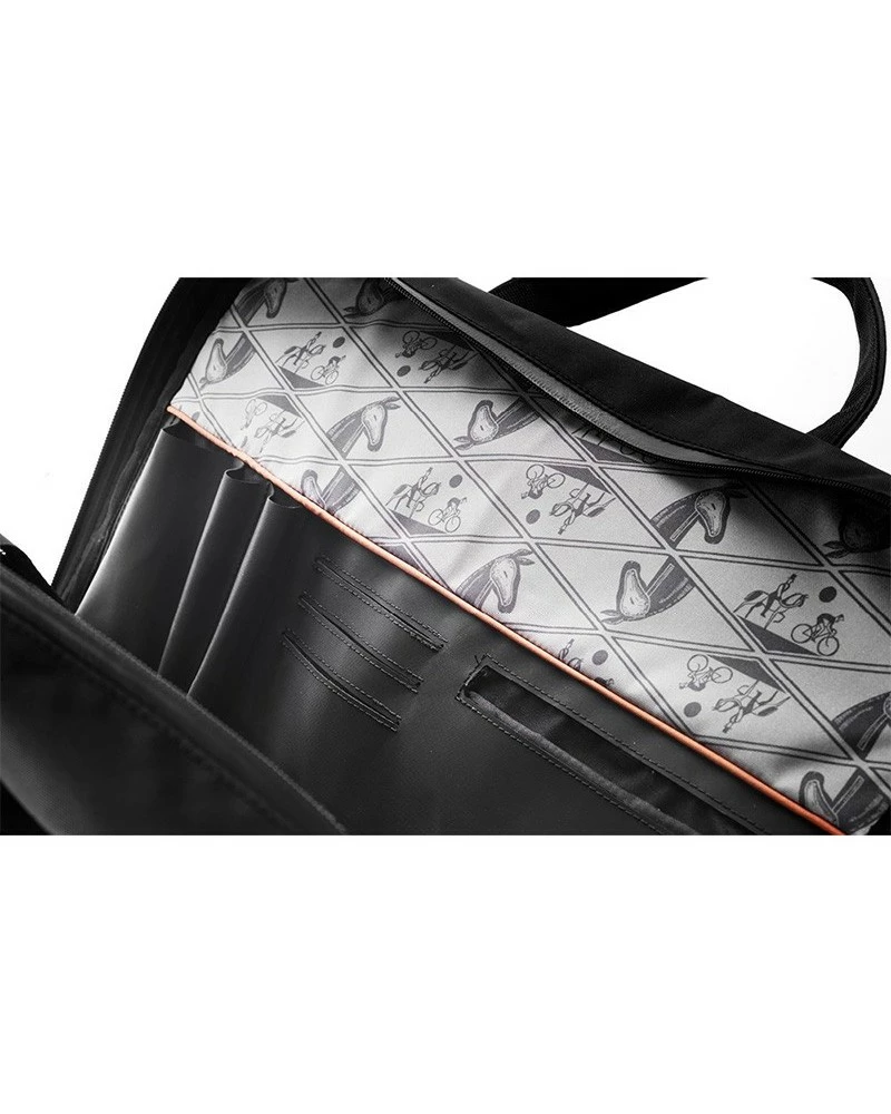 Brooks New Street Briefcase Borsa Ciclismo Portacomputer 15 Litri Impermeabile, Black 5 Brooks New Street Briefcase Borsa Ciclismo Portacomputer 15 Litri Impermeabile, Black - immagine 3