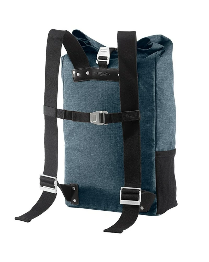 Brooks Pickwick Tex-Nylon Small Zaino Ciclismo Roll-top 12 Litri, Blu 4 Brooks Pickwick Tex-Nylon Small Zaino Ciclismo Roll-top 12 Litri, Blu - immagine 2