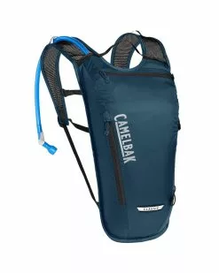 Camelbak Classic Light Zaino Idrico Bici 4 Litri, Gibraltar Navy/Black (Sacca Idrica Crux Da 2 Litri Inclusa)