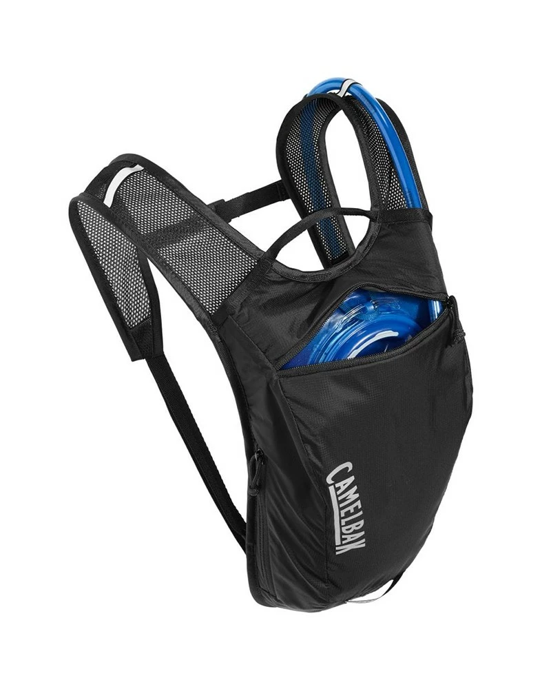 Camelbak Hydrobak Light Zaino Idrico Bici 2.5 Litri, Black/Silver (Sacca Idrica Crux Da 1.5 Litri Inclusa) 5 Camelbak Hydrobak Light Zaino Idrico Bici 2.5 Litri, Black/Silver (Sacca Idrica Crux Da 1.5 Litri Inclusa) - immagine 3