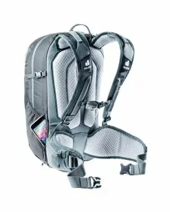 Deuter Attack 20 Zaino Ciclismo Paraschiena Idrico Compatibile, Graphite/Shale -Vendite Caschi deuter attack 20 zaino ciclismo paraschiena idrico compatibile graphite shale 6