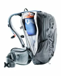 Deuter Attack 20 Zaino Ciclismo Paraschiena Idrico Compatibile, Graphite/Shale -Vendite Caschi deuter attack 20 zaino ciclismo paraschiena idrico compatibile graphite shale 7