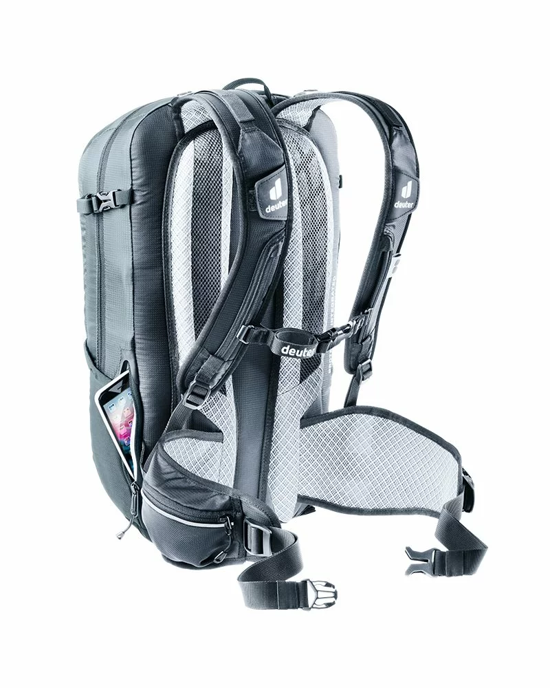 Deuter Flyt 14 Zaino Ciclismo Paraschiena Idrico Compatibile, Grafite/Nero 9 Deuter Flyt 14 Zaino Ciclismo Paraschiena Idrico Compatibile, Grafite/Nero - immagine 7