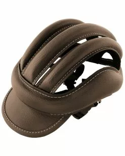 Ebon Eroica Retro Copricapo Urban In Pelle, Marrone Vintage