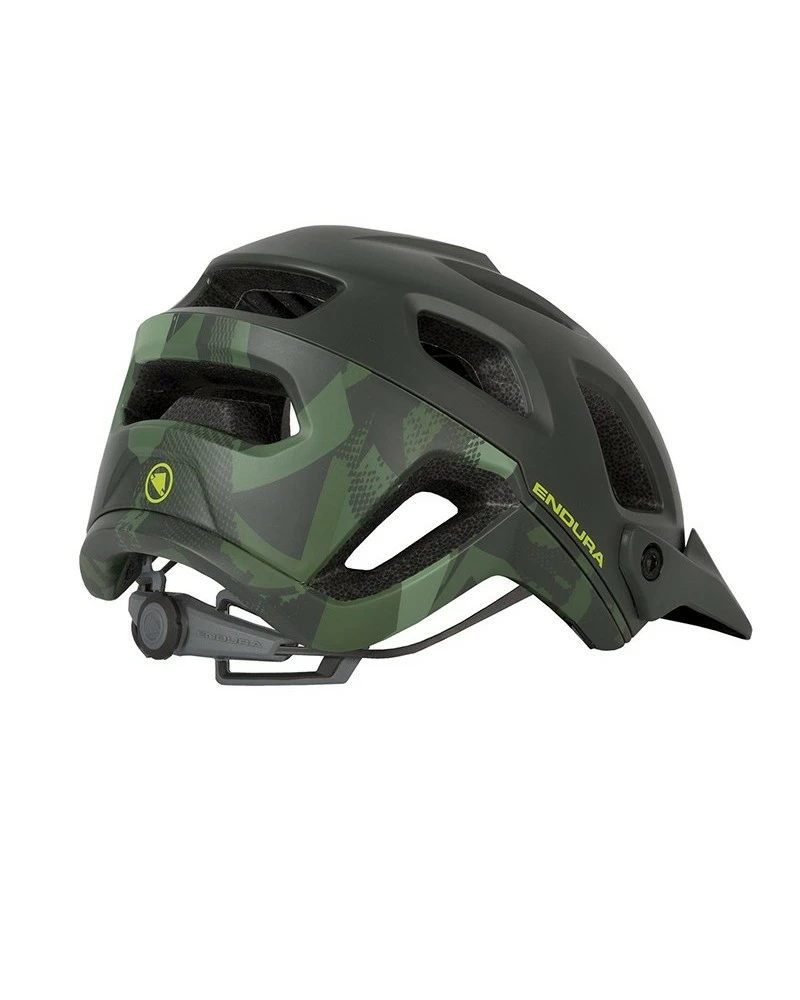 Endura SingleTrack II Casco MTB, Khaki 4 Endura SingleTrack II Casco MTB, Khaki - immagine 2