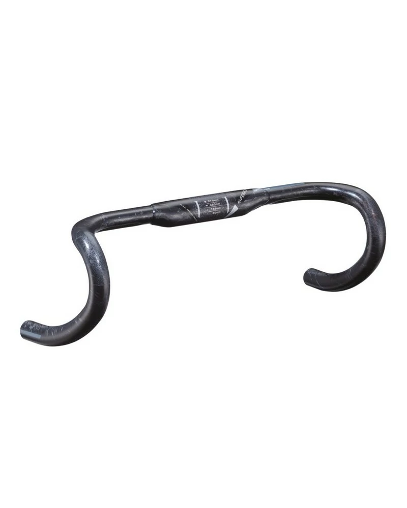 FSA Piega K-Force Compact 420mm 31, 8 Carbon Grigia 3 FSA Piega K-Force Compact 420mm 31, 8 Carbon Grigia