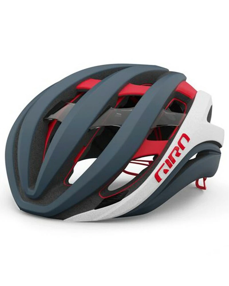 Giro Aether Spherical MIPS Casco Road, Grigio Portaro/Bianco/Rosso Opaco 3 Giro Aether Spherical MIPS Casco Road, Grigio Portaro/Bianco/Rosso Opaco