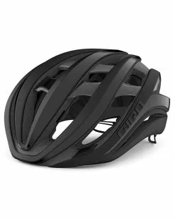 Giro Aether Spherical MIPS Casco Road, Nero Opaco Flash