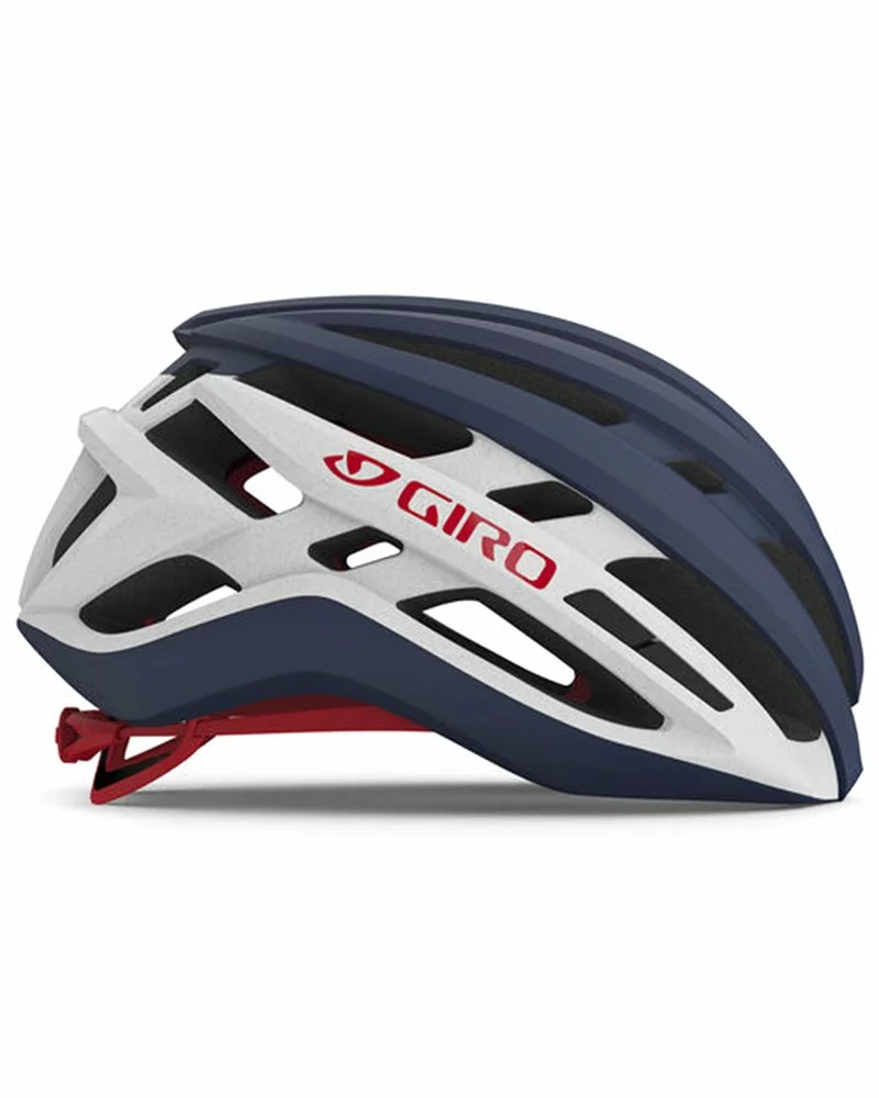 Giro Agilis MIPS Casco Road, Blu/Bianco Opaco - Rosso Lucido 5 Giro Agilis MIPS Casco Road, Blu/Bianco Opaco - Rosso Lucido - immagine 3