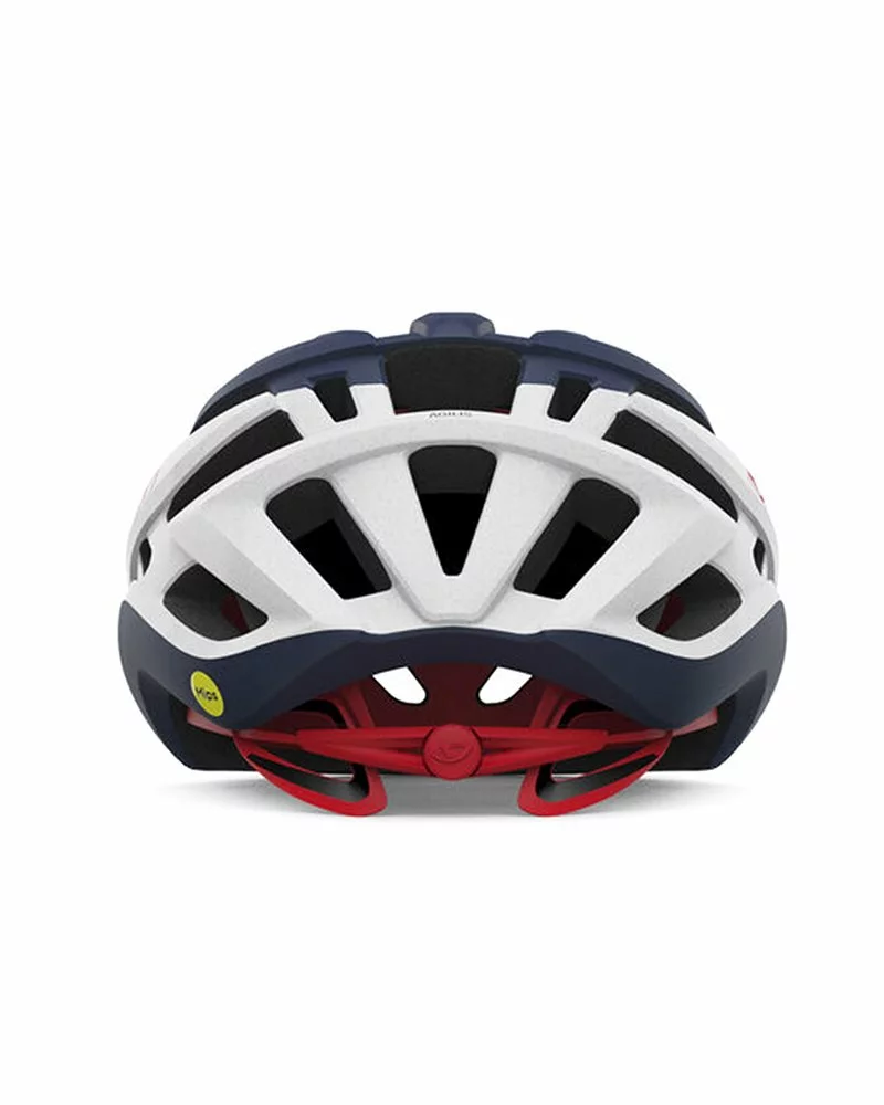 Giro Agilis MIPS Casco Road, Blu/Bianco Opaco - Rosso Lucido 6 Giro Agilis MIPS Casco Road, Blu/Bianco Opaco - Rosso Lucido - immagine 4