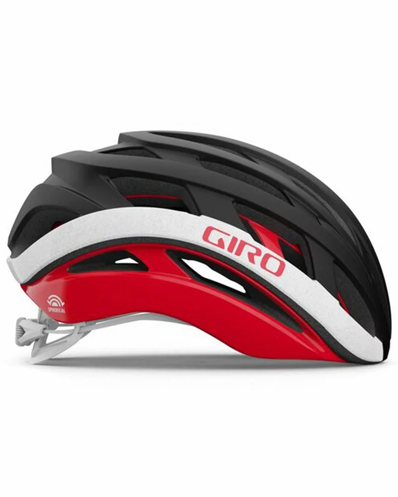 Giro Helios Spherical MIPS Casco Road, Nero/Rosso Opaco 5 Giro Helios Spherical MIPS Casco Road, Nero/Rosso Opaco - immagine 3