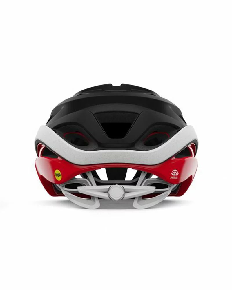 Giro Helios Spherical MIPS Casco Road, Nero/Rosso Opaco 6 Giro Helios Spherical MIPS Casco Road, Nero/Rosso Opaco - immagine 4
