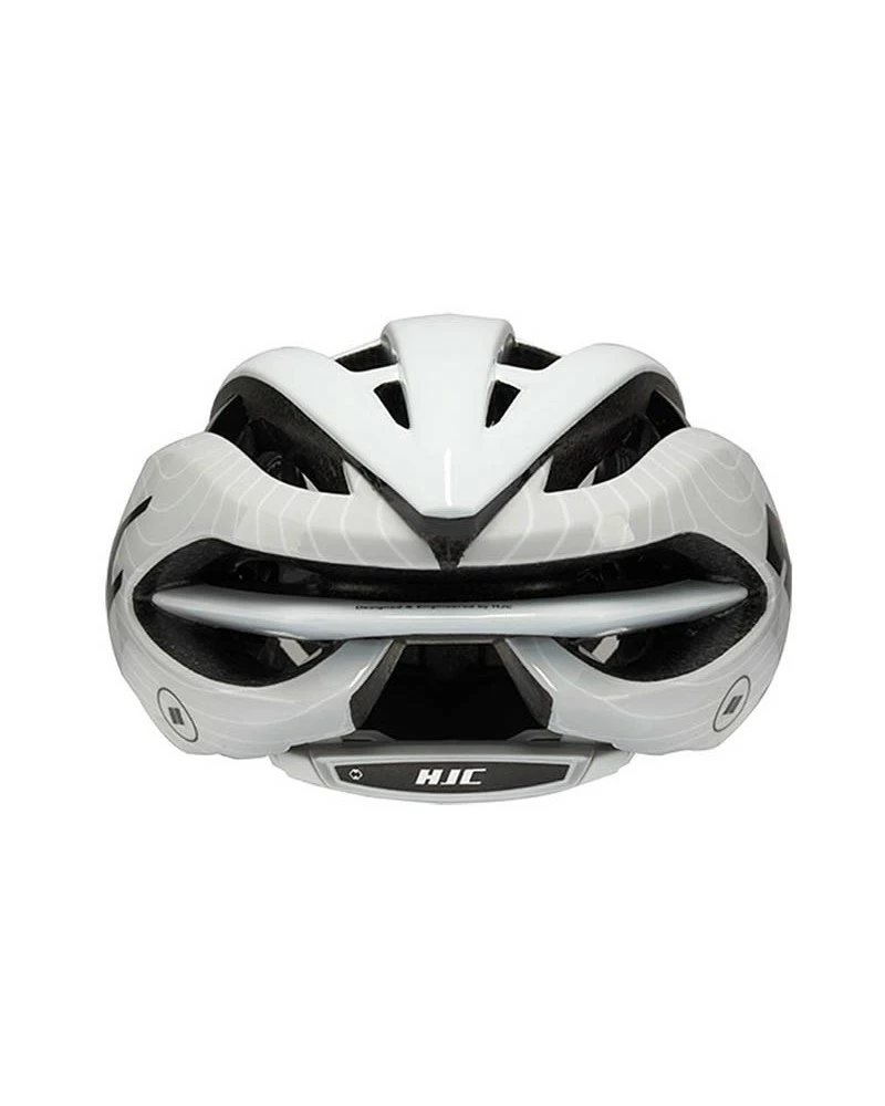 HJC Ibex 2.0 Casco Strada, White Line Grey (Lucido) 5 HJC Ibex 2.0 Casco Strada, White Line Grey (Lucido) - immagine 3