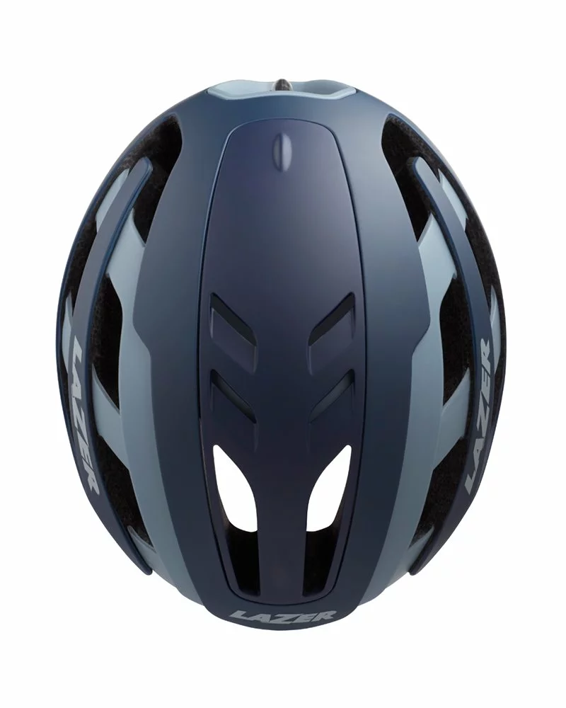 Lazer Century Casco Road + Led Taglia M 55-59 Cm, Blu/Grigio Opaco 6 Lazer Century Casco Road + Led Taglia M 55-59 Cm, Blu/Grigio Opaco - immagine 4
