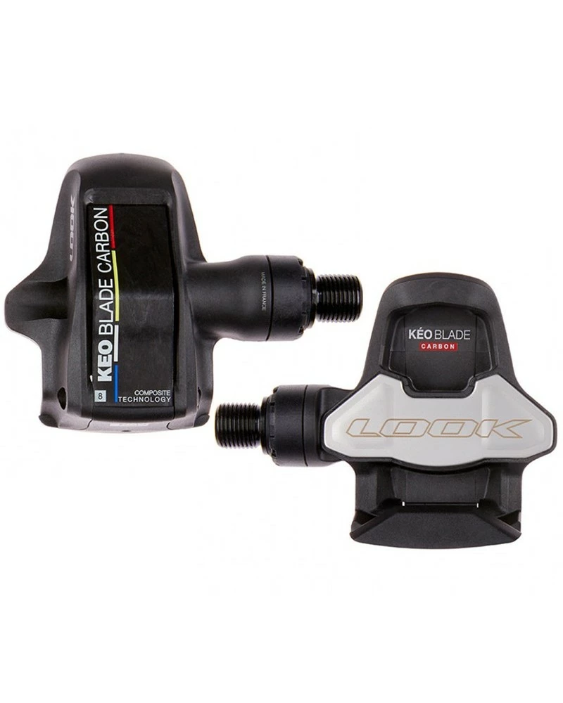 Look Keo Blade Carbon 8+12 Pedali Bici Strada Con Tacchette, Nero 3 Look Keo Blade Carbon 8+12 Pedali Bici Strada Con Tacchette, Nero