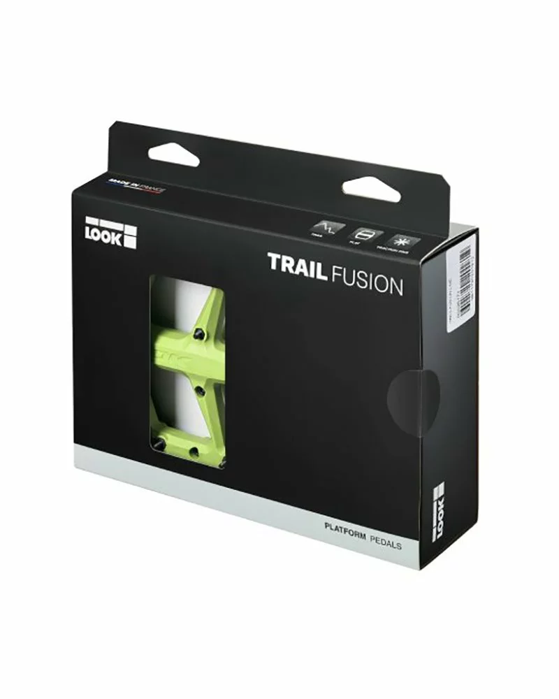 Look Trail Fusion Pedali Bici MTB, Lime 5 Look Trail Fusion Pedali Bici MTB, Lime - immagine 3