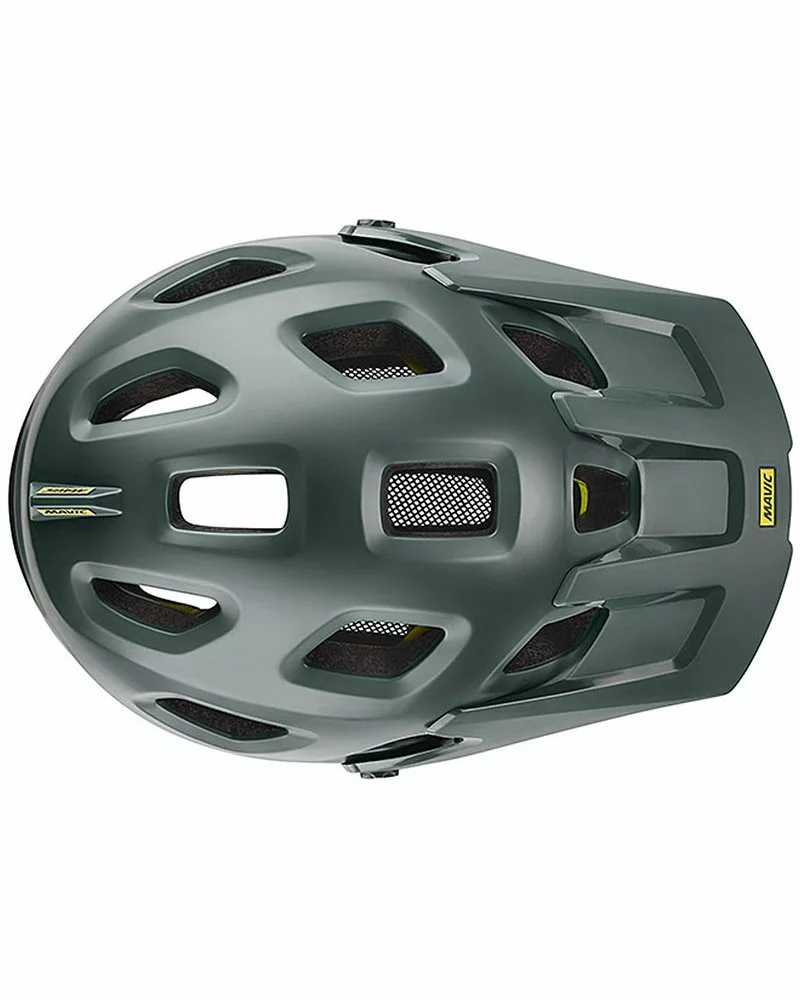 Mavic Deemax Pro MIPS Casco MTB, Darkest Spruce/Citronelle Translucent 6 Mavic Deemax Pro MIPS Casco MTB, Darkest Spruce/Citronelle Translucent - immagine 4