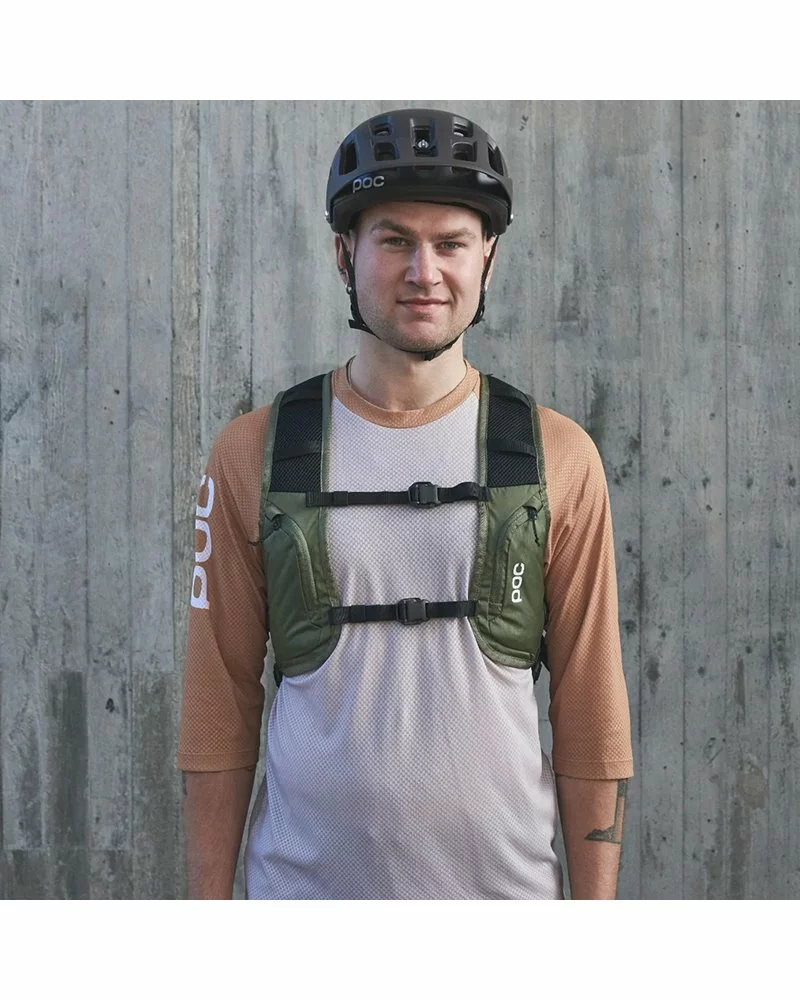 Poc Column VPD Zaino/Gilet Paraschiena 13 Litri Idrico Compatibile, Epidote Green 6 Poc Column VPD Zaino/Gilet Paraschiena 13 Litri Idrico Compatibile, Epidote Green - immagine 4