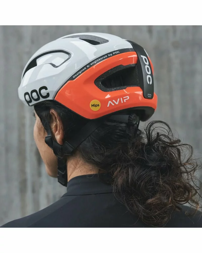 Poc Omne Air MIPS Casco Strada, Fluorescent Orange AVIP 8 Poc Omne Air MIPS Casco Strada, Fluorescent Orange AVIP - immagine 6