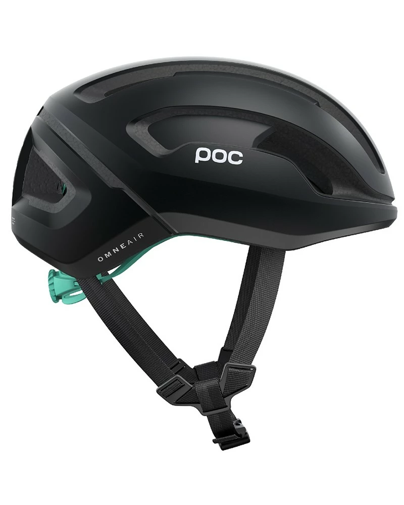 Poc Omne Air Spin Casco Strada, Uranium Black/Fluorite Green Matt 5 Poc Omne Air Spin Casco Strada, Uranium Black/Fluorite Green Matt - immagine 3