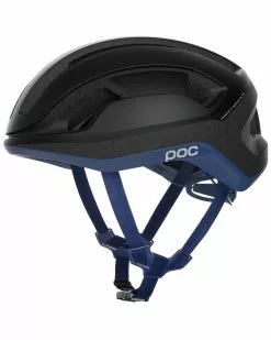 Poc Omne Lite Casco Strada, Uranium Black/Lead Blue Matt