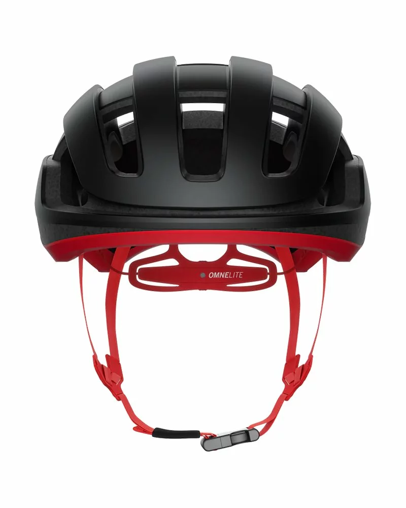 Poc Omne Lite Casco Strada, Uranium Black/Prismane Red Matt 4 Poc Omne Lite Casco Strada, Uranium Black/Prismane Red Matt - immagine 2