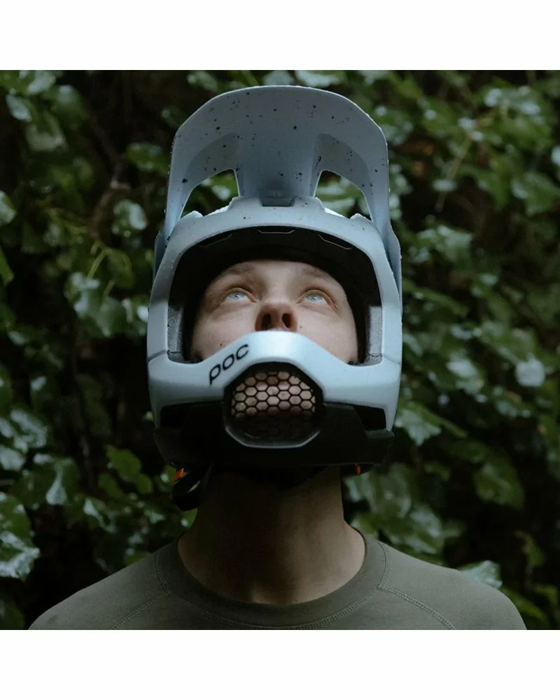 Poc Otocon Race MIPS Casco MTB, Hydrogen White/Uranium Black Matt 7 Poc Otocon Race MIPS Casco MTB, Hydrogen White/Uranium Black Matt - immagine 5