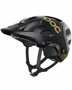 Poc Tectal Fabio Ed. Casco MTB, Uranium Black Matt/Gold