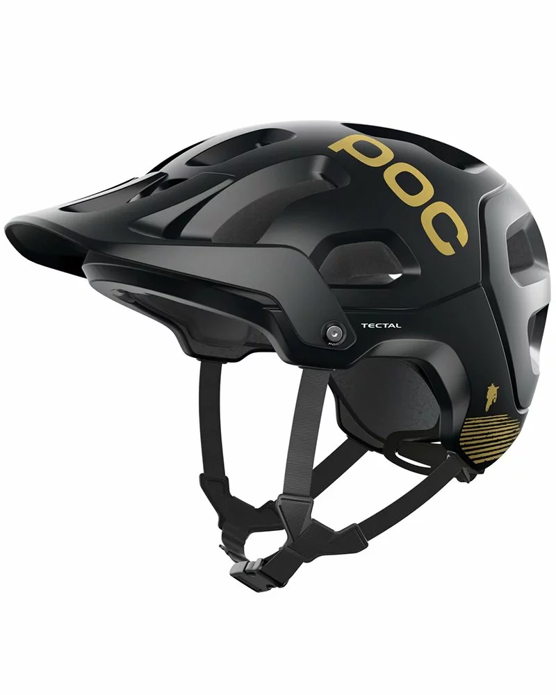 Poc Tectal Fabio Ed. Casco MTB, Uranium Black Matt/Gold 3 Poc Tectal Fabio Ed. Casco MTB, Uranium Black Matt/Gold