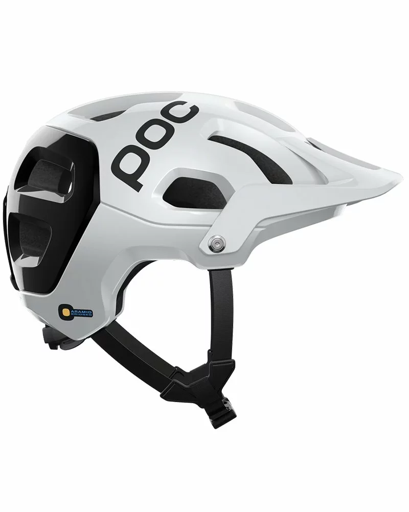 Poc Tectal Race MIPS Casco MTB, Hydrogen White/Uranium Black 5 Poc Tectal Race MIPS Casco MTB, Hydrogen White/Uranium Black - immagine 3
